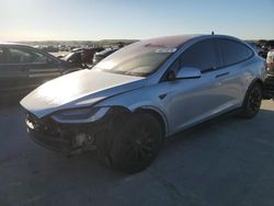Salvage cars for sale at Grand Prairie, TX auction: 2016 Tesla Model X