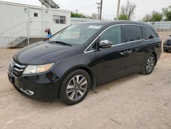 Salvage cars for sale from Copart Oklahoma City, OK: 2015 Honda Odyssey Touring