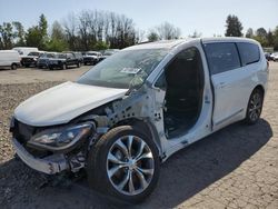 Salvage cars for sale at Portland, OR auction: 2017 Chrysler Pacifica Limited
