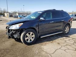 Salvage cars for sale at Fort Wayne, IN auction: 2012 Chevrolet Traverse LT