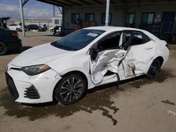 Salvage cars for sale from Copart Los Angeles, CA: 2017 Toyota Corolla L