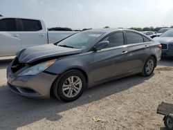 Salvage cars for sale at San Antonio, TX auction: 2013 Hyundai Sonata GLS