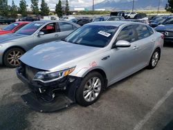 Salvage cars for sale from Copart Rancho Cucamonga, CA: 2018 KIA Optima LX
