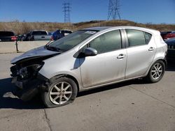 Salvage cars for sale at Brighton, CO auction: 2013 Toyota Prius C