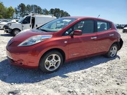 Salvage Cars with No Bids Yet For Sale at auction: 2012 Nissan Leaf SV