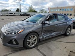 Salvage cars for sale at Littleton, CO auction: 2019 Hyundai Sonata Limited