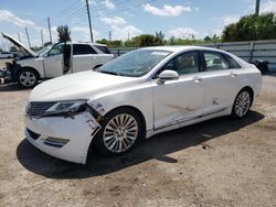 Salvage cars for sale from Copart Miami, FL: 2013 Lincoln MKZ