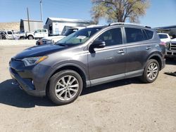 Salvage cars for sale at Albuquerque, NM auction: 2017 Toyota Rav4 Limited