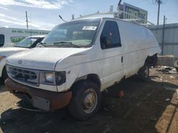Salvage cars for sale at Chicago Heights, IL auction: 2001 Ford Econoline E250 Van