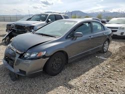 Honda salvage cars for sale: 2009 Honda Civic LX