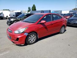 Salvage cars for sale from Copart Hayward, CA: 2013 Hyundai Accent GLS