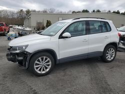 Salvage cars for sale at Exeter, RI auction: 2017 Volkswagen Tiguan S