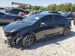 Salvage cars for sale at Houston, TX auction: 2021 Toyota Corolla SE
