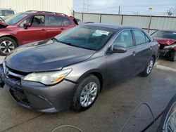 Salvage cars for sale from Copart Haslet, TX: 2016 Toyota Camry LE