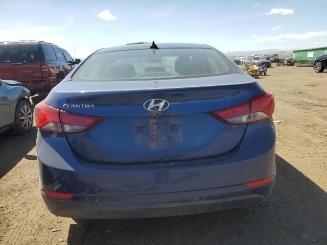 2016 Hyundai Elantra SE