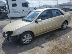 KIA Spectra EX salvage cars for sale: 2009 KIA Spectra EX