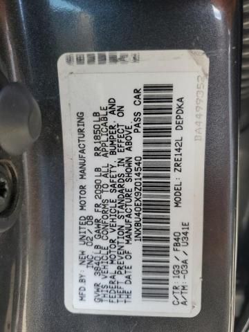 2009 Toyota Corolla Base