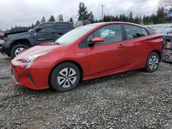 Vehiculos salvage en venta de Copart Graham, WA: 2018 Toyota Prius