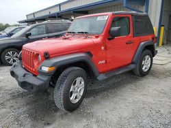 Salvage cars for sale at Gastonia, NC auction: 2019 Jeep Wrangler Sport