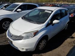 Nissan Versa Note s salvage cars for sale: 2016 Nissan Versa Note S