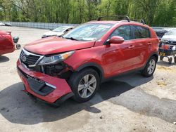 Salvage cars for sale at Glassboro, NJ auction: 2013 KIA Sportage Base