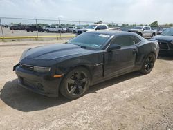 Salvage cars for sale at Houston, TX auction: 2014 Chevrolet Camaro LT