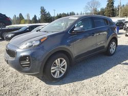 Salvage cars for sale from Copart Graham, WA: 2017 KIA Sportage LX