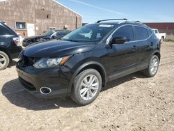 Salvage cars for sale at Rapid City, SD auction: 2017 Nissan Rogue Sport S