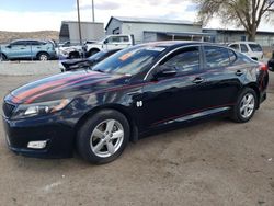 Salvage cars for sale from Copart Albuquerque, NM: 2015 KIA Optima LX