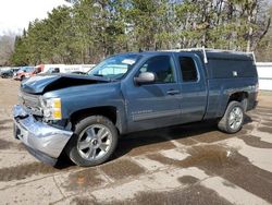 Chevrolet Silverado k1500 lt salvage cars for sale: 2012 Chevrolet Silverado K1500 LT