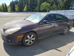 Salvage cars for sale from Copart Arlington, WA: 2006 Lexus ES 330