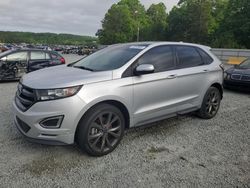 Salvage cars for sale from Copart Concord, NC: 2018 Ford Edge Sport