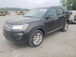 Salvage cars for sale at Dunn, NC auction: 2018 Ford Explorer XLT