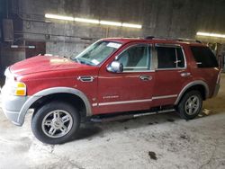 Ford Explorer salvage cars for sale: 2002 Ford Explorer XLS