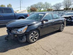 Salvage cars for sale at Moraine, OH auction: 2016 Honda Accord EX