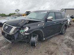Salvage cars for sale at Hueytown, AL auction: 2018 Nissan Armada SV