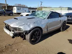 Salvage cars for sale at New Britain, CT auction: 2010 Ford Mustang