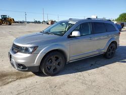 Salvage cars for sale from Copart Oklahoma City, OK: 2018 Dodge Journey Crossroad