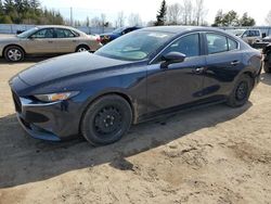 Salvage cars for sale from Copart Bowmanville, ON: 2020 Mazda 3 Select