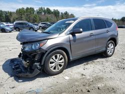Salvage cars for sale at Mendon, MA auction: 2014 Honda CR-V EXL