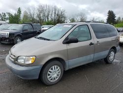 Salvage cars for sale at Portland, OR auction: 1998 Toyota Sienna LE