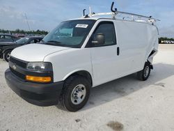 Salvage Trucks for parts for sale at auction: 2018 Chevrolet Express G2500