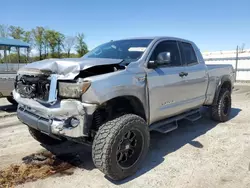 Salvage cars for sale from Copart Spartanburg, SC: 2012 Toyota Tundra Double Cab SR5