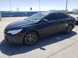 Salvage cars for sale at Anthony, TX auction: 2015 Toyota Camry LE