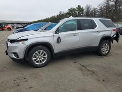 Chevrolet Traverse lt salvage cars for sale: 2021 Chevrolet Traverse LT