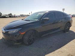 Salvage cars for sale from Copart Fresno, CA: 2017 Honda Civic LX