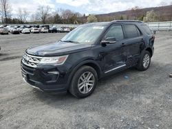 Salvage cars for sale at Grantville, PA auction: 2018 Ford Explorer XLT