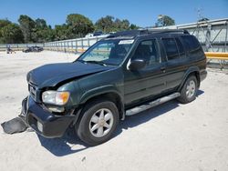 Salvage cars for sale at Fort Pierce, FL auction: 2002 Nissan Pathfinder LE