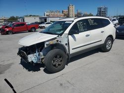 Salvage cars for sale at New Orleans, LA auction: 2015 Chevrolet Traverse LS