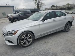 2018 Mercedes-Benz C 300 4matic en venta en Tulsa, OK